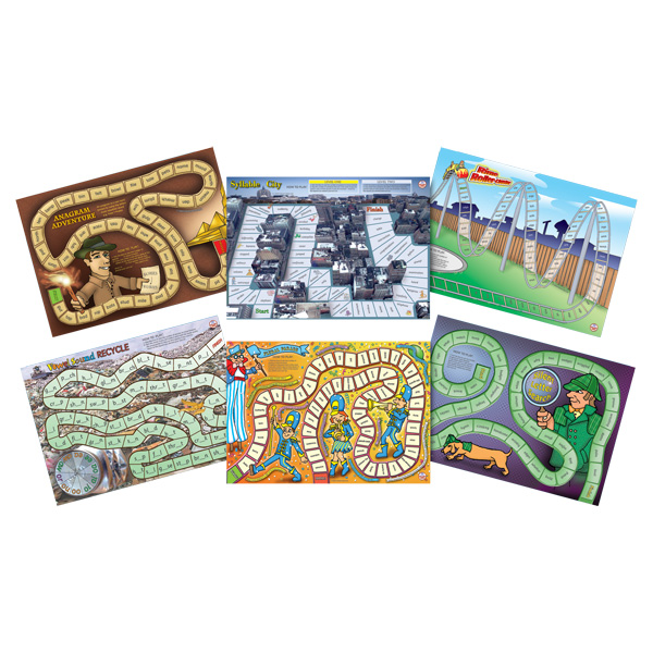 6 Spelling Board Games Level 2 Smart-Kids-L40