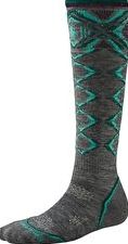 SmartWool, 1297[^]249151 Womens PhD Ski Sock Light Pattern - Medium Gray