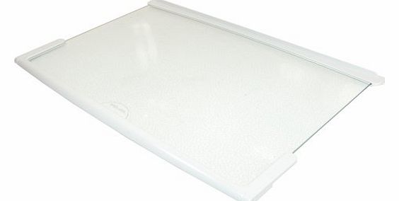 Fridge Freezer Glass Shelf w/ White Trim