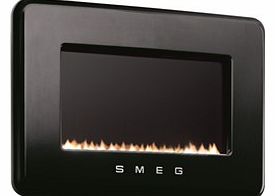 Smeg L30FABBLP 50s Retro Style LPG Gas Wall Fire