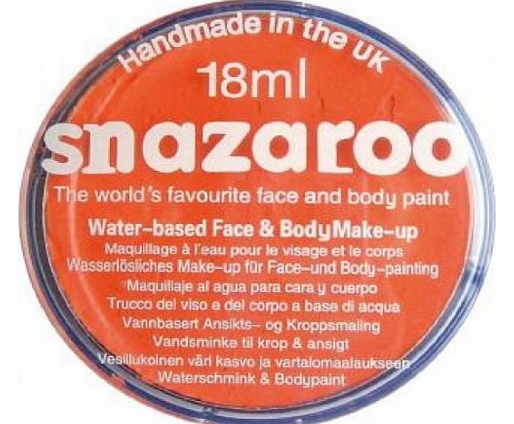 Orange Snazaroo Face Paint