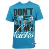 Don`t Step On My Kicks Tee (Aqua)