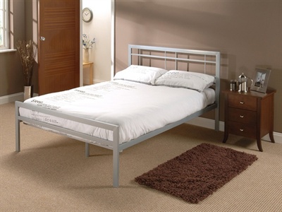 Buckingham Silver Single (3) Slatted Bedstead