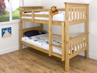 Madison Bunk Bed Antique Pine Single (3)