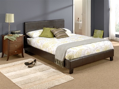 Nadia Brown Kingsize (5) Slatted Bedstead