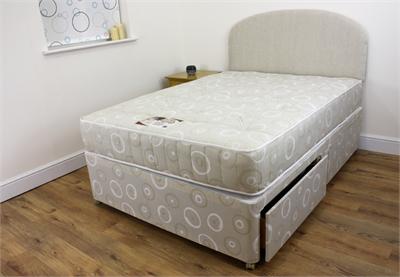 Snuggle Tuft Divan Set Double (4 6`)