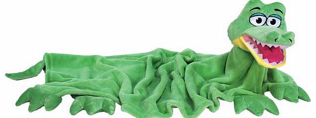 CuddleUpPets Green Crocodile