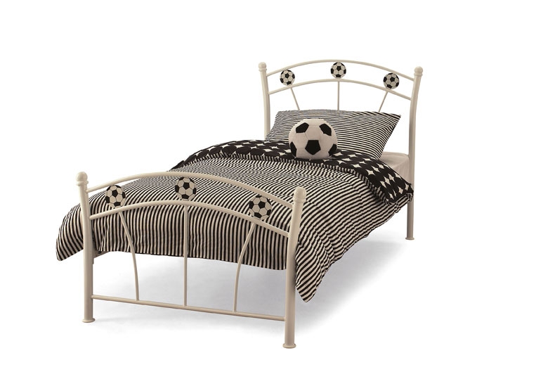 White Single Bedstead