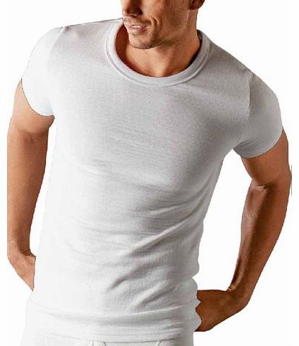 Mens Thermal Short Sleeve T Shirt Vest Underwear Xl Blue