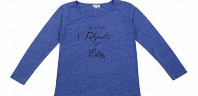 We Love Tokyoites t-shirt Blue `10 years,14