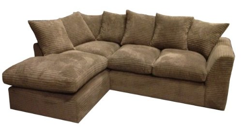 Jessica corner sofa in Camel Jumbo Cord (Left hand corner unit)