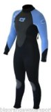 Ladies Sola Evo 3/2mm Full Wetsuit blue UK size 10