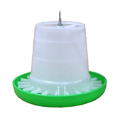 Plastic Chicken Feeder (Holds 3kg of Food) by Solway Feeders