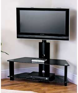 Black Shelf TV Bracket