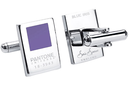 Pantone Cufflinks by Sonia Spencer