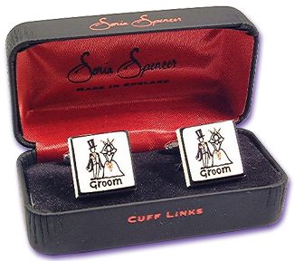 sonia Spencer Special Day Groom Cufflinks