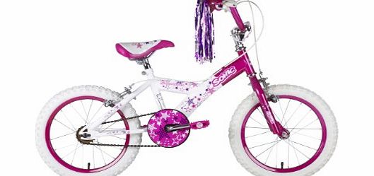 Sonic Glamour 16 Inch Bike - Girls