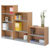 Sonix Boom Bookcase Medium Including 2 Silver