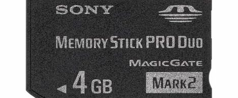 MSMT4GN - 4GB MS PRO DUO MARK2 - .