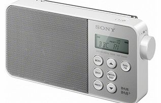 XDR-S40 (White) DAB+/DAB/FM Ultra-compact