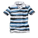 Billabong polo shirt white print m