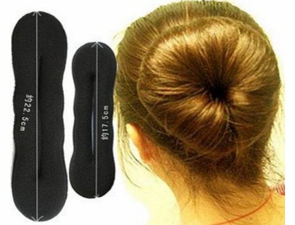 Women Long Hair Twister Making Tool Sponge Hair Clip 2 Pcs