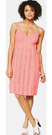 Broderie Trim Sun Dress