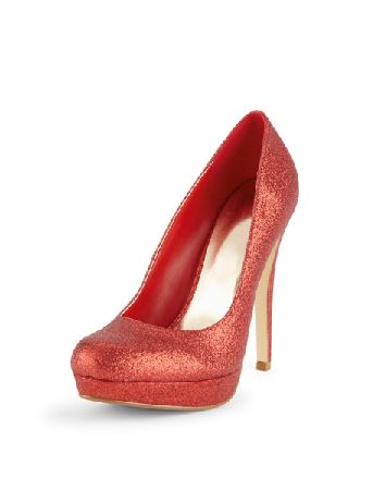 Roberts Glitter Platform Shoes