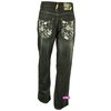 Premium Dollar Bills Black Jeans