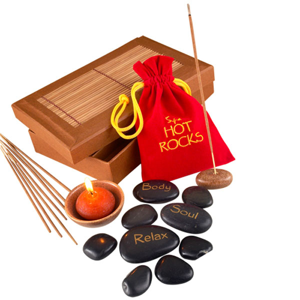 Spa Hot Rocks Gift Pack