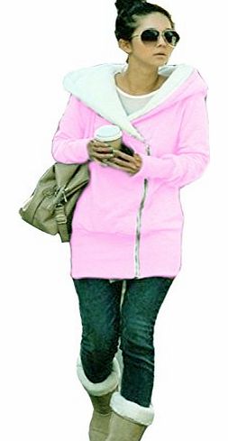 New Double Zip Designer Womens Ladies Hoodies Sweatshirt Top Sweater Hoodie Jacket Coat