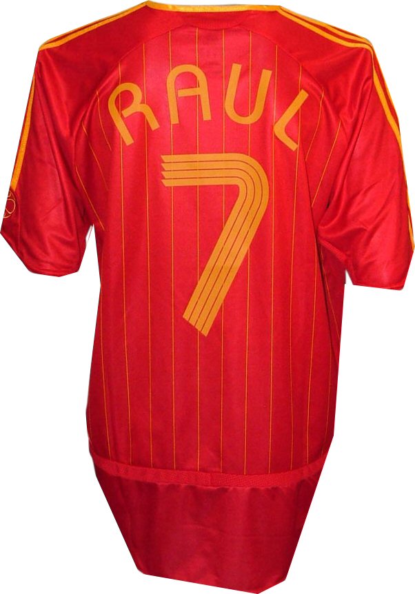 Adidas Spain home (Raul 7) 06/07