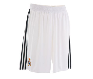 Adidas 08-09 Real Madrid home shorts - Kids