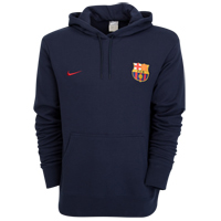 Nike 09-10 Barcelona Hooded Top (navy)