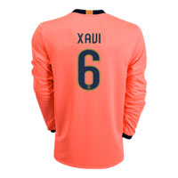 Nike 09-10 Barcelona L/S away (Xavi 6)