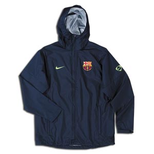 Nike 09-10 Barcleona Basic Rainjacket (navy)