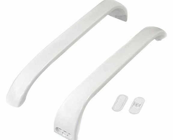 Door Handle for Bosch Fridge Freezers (White, Pack of 2)