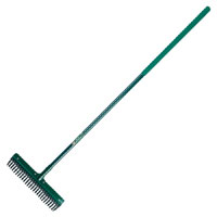 County Garden Groom Rake Long Softgrip Handle