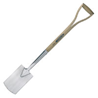 Spear and Jackson Traditional Garden Border Spade 711mm Wood Wishbone Handle