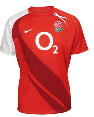 Nike 08-09 England Rugby away shirt