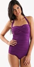 Speedo, 1294[^]249997 Sculpture Crystalsun One Piece - Deep Purple