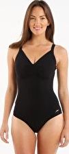 Speedo, 1294[^]236451 Sculpture Watergem Adjustable One Piece - Black