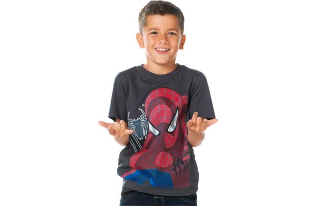 Boys Black T-Shirt - 9-10 Years