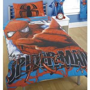 Webslinger Single Panel Duvet Set