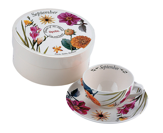 April Cup and Saucer