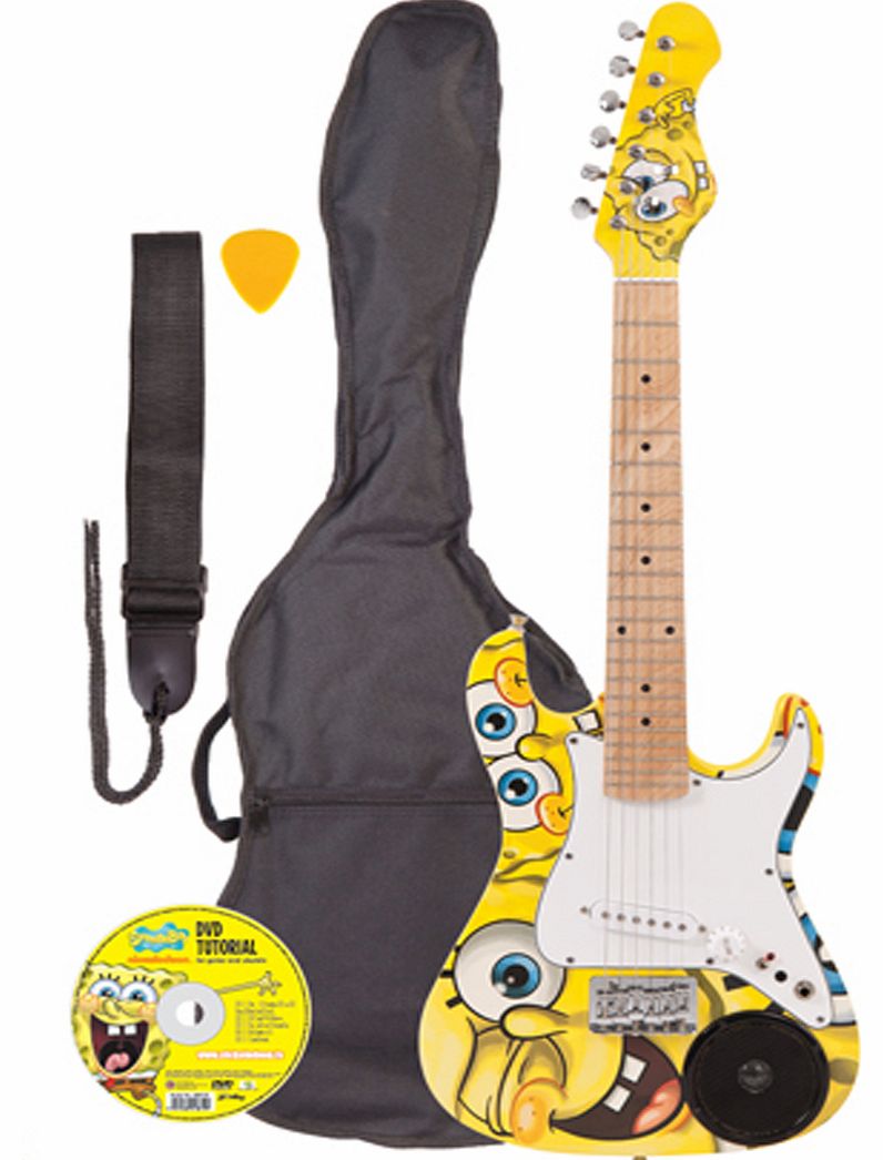 Squarepants 3/4 Electric Guitar Set