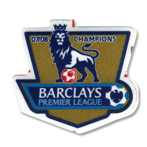 08-09 Premier League Champions Player Patches (07-08 Winners)