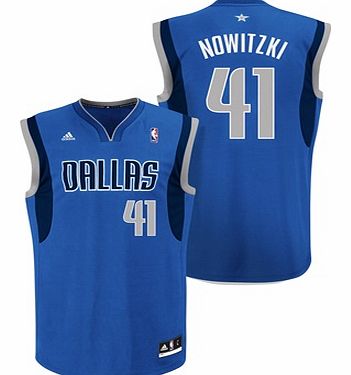 Dallas Mavericks Road Replica Jersey - Dirk