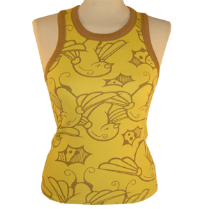 Spunk Bird Vest Top