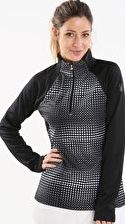 Spyder, 1297[^]250405 Womens Flicker Therma Stretch T Neck - Drape Print